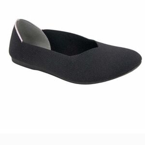 Jsport Ladies Flat Black Shoe, NEW in Box